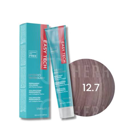 VERSUM EASY TECH trwała farba do włosów bez amoniaku 100 ml | 12.7