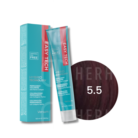 VERSUM EASY TECH trwała farba do włosów bez amoniaku 100 ml | 5.5