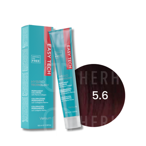 VERSUM EASY TECH trwała farba do włosów bez amoniaku 100 ml | 5.6