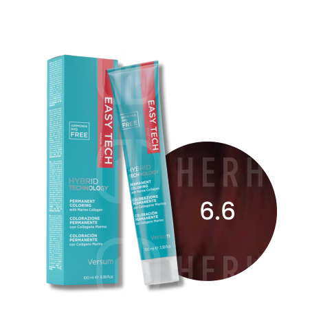 VERSUM EASY TECH trwała farba do włosów bez amoniaku 100 ml | 6.6