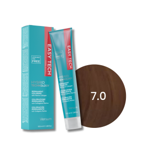 VERSUM EASY TECH trwała farba do włosów bez amoniaku 100 ml | 7.0