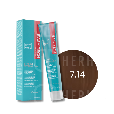 VERSUM EASY TECH trwała farba do włosów bez amoniaku 100 ml | 7.14