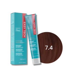 VERSUM EASY TECH trwała farba do włosów bez amoniaku 100 ml | 7.4