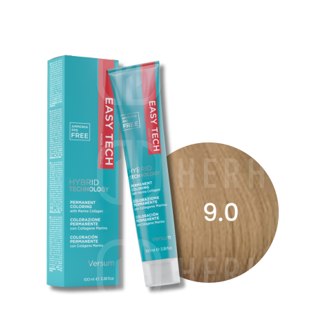VERSUM EASY TECH trwała farba do włosów bez amoniaku 100 ml | 9.0