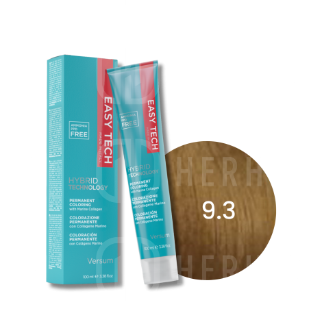 VERSUM EASY TECH trwała farba do włosów bez amoniaku 100 ml | 9.3