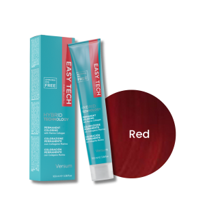 VERSUM EASY TECH trwała farba do włosów bez amoniaku 100 ml | Red