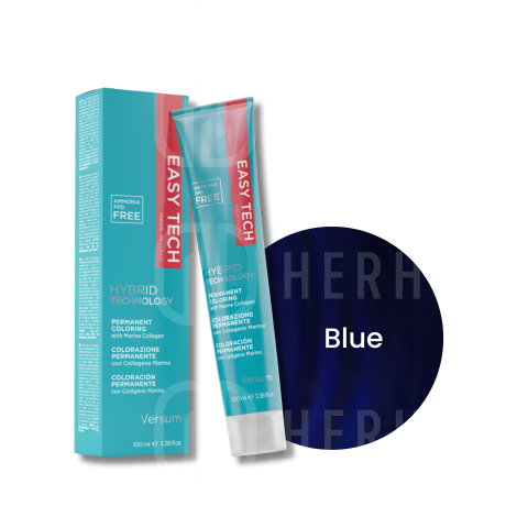 VERSUM EASY TECH trwała farba do włosów bez amoniaku 100 ml | Blue