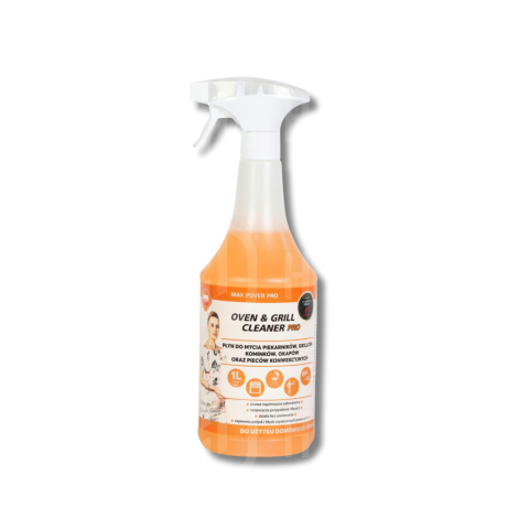 MAX POVER Oven&Grill Pro płyn do mycia piekarnika grilla i kominków 1000 ml