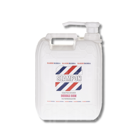 BARBEROSSA BUBBLE GUM szampon fryzjerski z keratyną i kolagenem 2000 ml