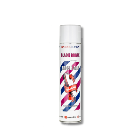 BARBEROSSA FRESH AIR One Shot odświeżacz powietrza 600 ml | Black Grape