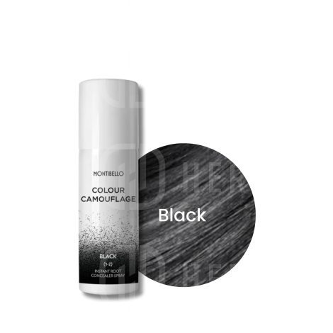 MONTIBELLO COLOUR CAMOUFLAGE spray na odrosty 125 ml | Black