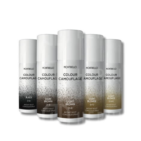 MONTIBELLO COLOUR CAMOUFLAGE spray na odrosty 125 ml | Light Blonde - 3
