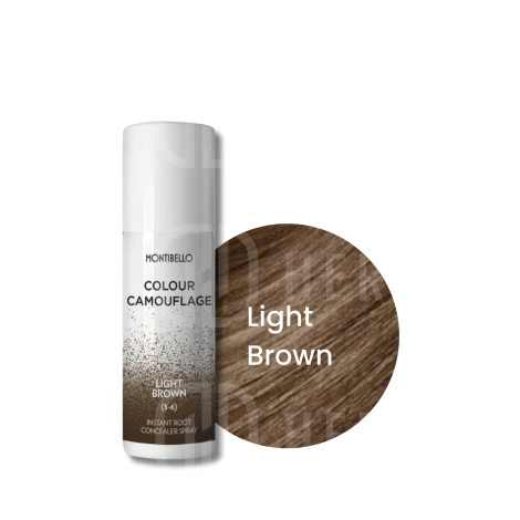 MONTIBELLO COLOUR CAMOUFLAGE spray na odrosty 125 ml | Light Brown