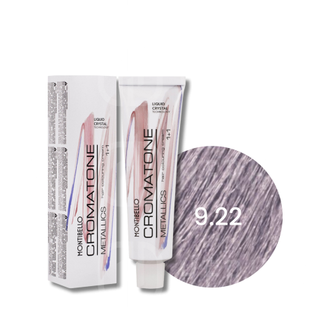 MONTIBELLO CROMATONE METALLICS profesjonalna farba do włosów 60 ml | 9.22