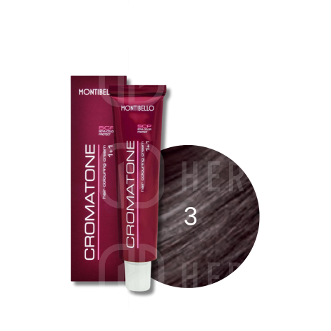 MONTIBELLO CROMATONE profesjonalna trwała farba do włosów 60 ml | 3