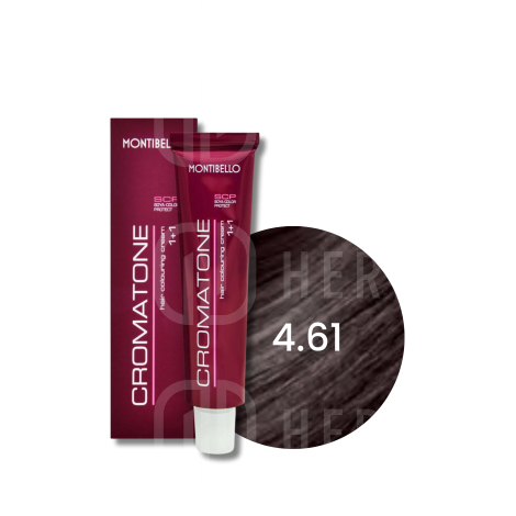 MONTIBELLO CROMATONE profesjonalna trwała farba do włosów 60 ml | 4.61