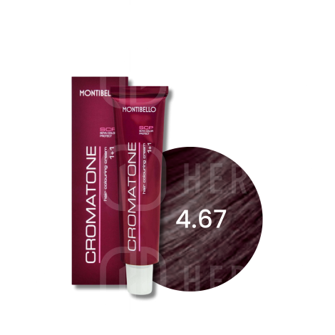 MONTIBELLO CROMATONE profesjonalna trwała farba do włosów 60 ml | 4.67