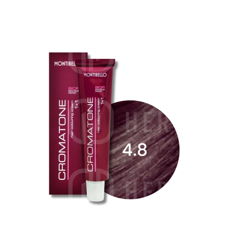 MONTIBELLO CROMATONE profesjonalna trwała farba do włosów 60 ml | 4.8