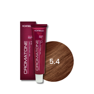 MONTIBELLO CROMATONE profesjonalna trwała farba do włosów 60 ml | 5.4