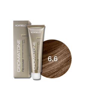 MONTIBELLO CROMATONE RECOVER trwała farba do włosów 60 ml | 6.6