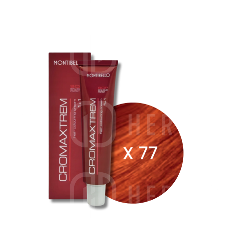 MONTIBELLO CROMAXTREM profesjonalna trwała farba do włosów 60 ml | X77