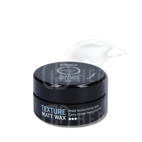 MONTIBELLO DECODE Texture Men Matt Wax wosk mocno utrwalający 90 ml - 2