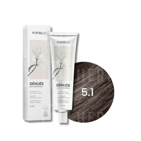 MONTIBELLO DENUEE trwała farba do włosów bez amoniaku 60 ml | 5.1