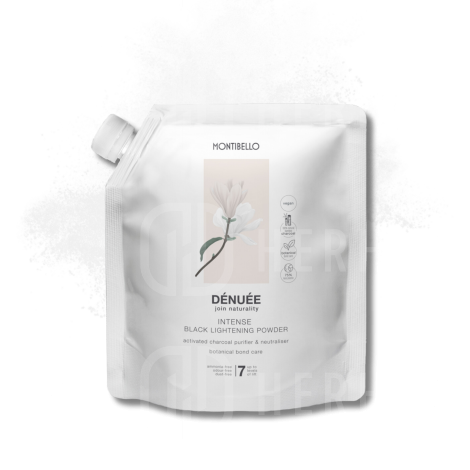 MONTIBELLO DENUEE Intense węglowy rozjaśniacz w proszku do 7 tonów 500 g - 2