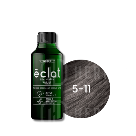 MONTIBELLO ECLAT półtrwała kwaśna farba bez amoniaku 60 ml | 5.11
