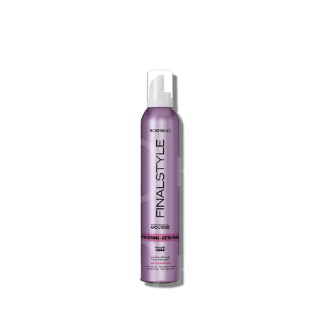 MONTIBELLO FINALSTYLE pianka utrwalająca do włosów 320 ml | bardzo mocna