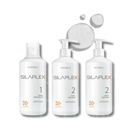 MONTIBELLO SILAPLEX zestaw wzmacniająco odbudowujący | No.1 + No. 2 x 2 szt - 2