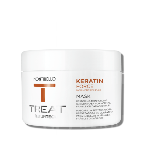 MONTIBELLO TREAT NATURTECH Keratin Force maska do włosów 500 ml