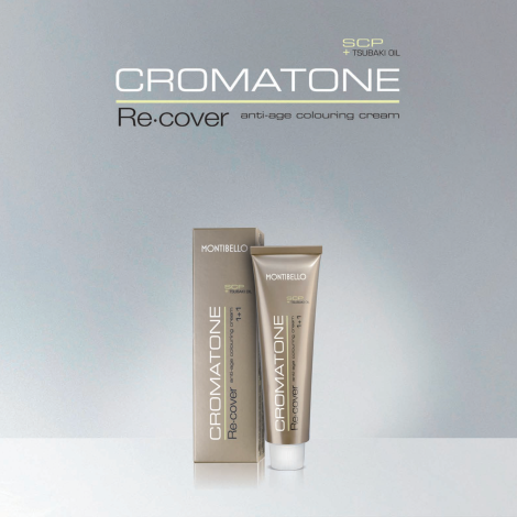 MONTIBELLO CROMATONE RECOVER profesjonalna farba do włosów 60 ml | 10.0 - 5