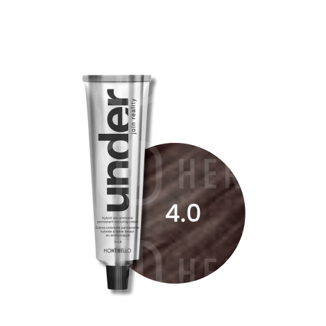 MONTIBELLO UNDER trwała wegańska farba do włosów 60 ml | 4.0