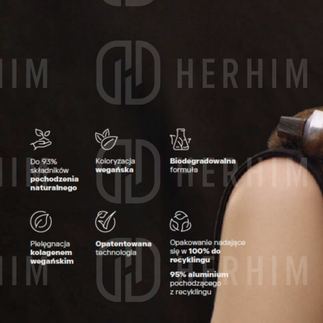 MONTIBELLO UNDER trwała wegańska farba do włosów 60 ml | 8.30 - 3