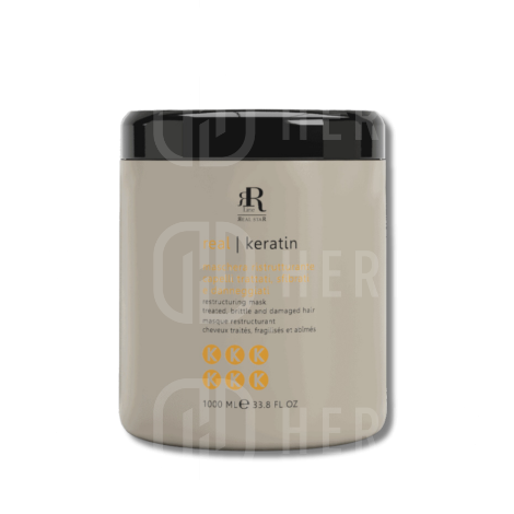 RR LINE REAL KERATIN maska odbudowująca do włosów zniszczonych 1000 ml
