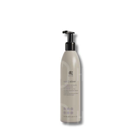 RR LINE REAL SILVER maska przeciw żółtym tonom do włosów blond 350 ml