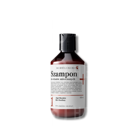 BIOELIXIRE+ Szampon intensywnie regenerujący do włosów zniszczonych 300 ml