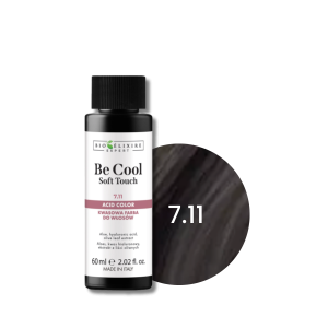 BIOELIXIRE EXPERT BE COOL Soft Touch kwasowa farba do włosów 60 ml | 7.11