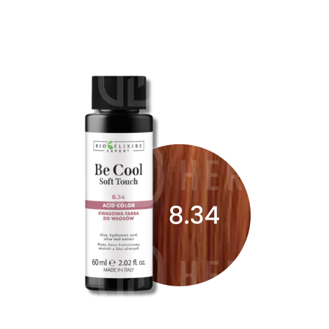 BIOELIXIRE EXPERT BE COOL Soft Touch kwasowa farba do włosów 60 ml | 8.34