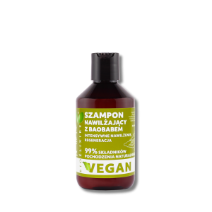 BIOELIXIRE ESSENTIAL Vegan Baobab szampon nawilżający do włosów 300 ml