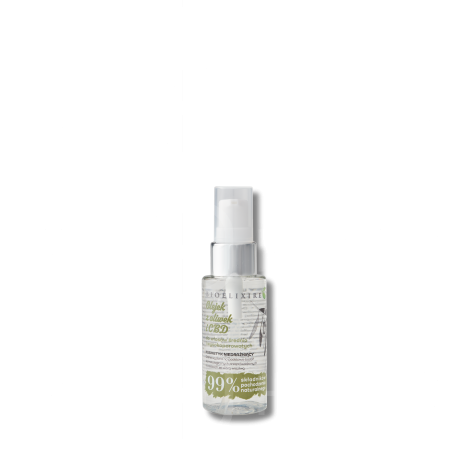 BIOELIXIRE ORGANIC Olejek organiczny z oliwek i CBD do włosów 50 ml