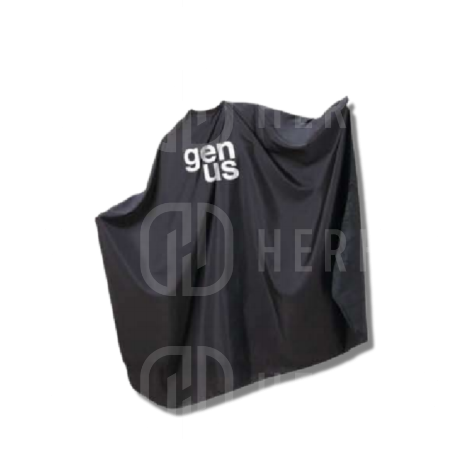 GENUS AKCESORIA peleryna do strzyżenia czarna