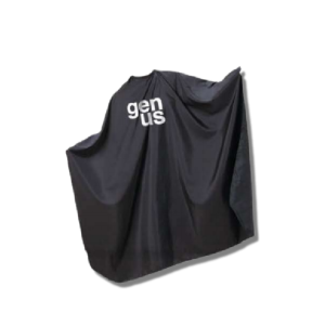 GENUS AKCESORIA peleryna do strzyżenia czarna