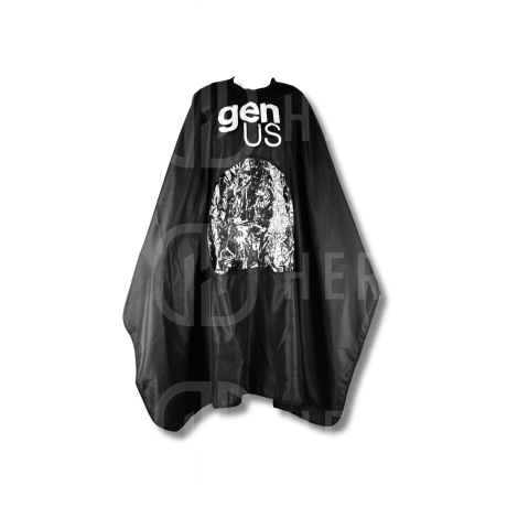 GENUS AKCESORIA peleryna do strzyżenia smartfon czarna