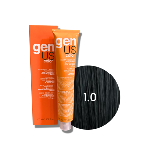 GENUS COLOR trwała farba do włosów krem koloryzujący 100 ml| 1.0