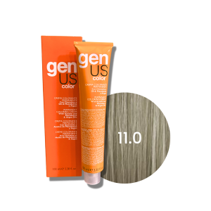 GENUS COLOR trwała farba do włosów krem koloryzujący 100 ml| 11.0