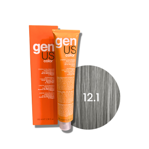 GENUS COLOR trwała farba do włosów krem koloryzujący 100 ml| 12.1