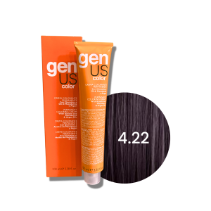 GENUS COLOR trwała farba do włosów krem koloryzujący 100 ml| 4.22