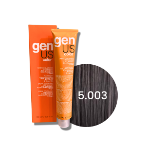 GENUS COLOR trwała farba do włosów krem koloryzujący 100 ml| 5.003